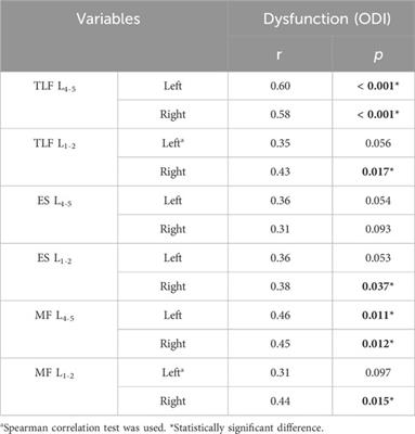 Shear wave elastography based analysis of changes in fascial and muscle stiffness in patients with chronic non-specific low back pain